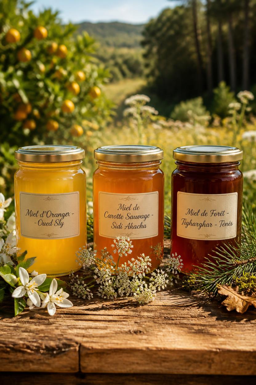 Offre spéciale - Coffret de trois miels
